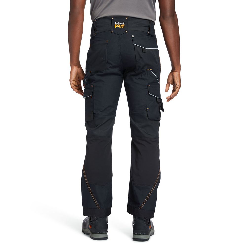 Pantaloni Timberland Barbati Negrii - Pro® Interax Work - Romania - EZNMFV248